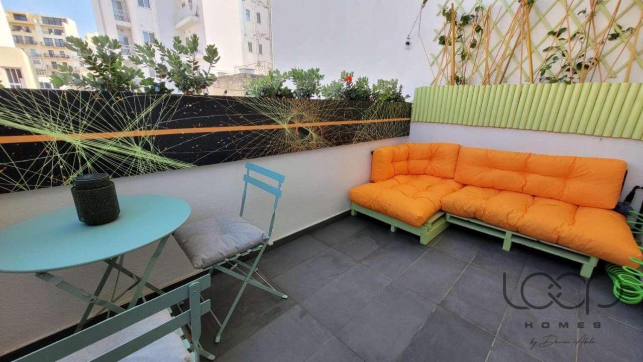 Modern - 50 M From Sea - Free Wi-Fi - Super Cool - Terrace - Fully Air-Conditioned Сент-Полс-Бей Экстерьер фото